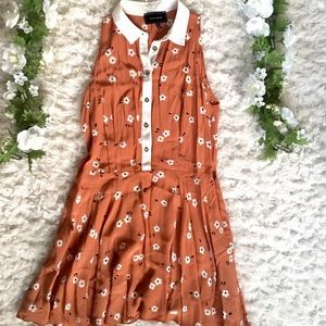 Vintage Orange Dress
